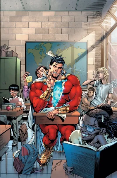 Background for "Shazam!" Shazam! and the Seven Magic Lands!