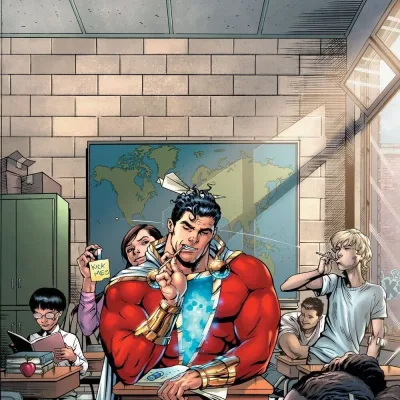 Cover art for "Shazam!" Shazam! and the Seven Magic Lands!