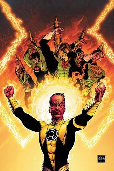 Background for Sinestro Corps War