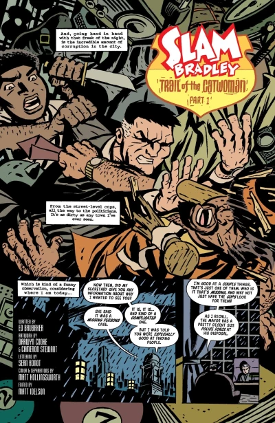 Background for Trail of the Catwoman