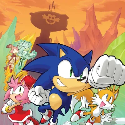 Cover art for "Sonic the Hedgehog" Urban Warfare