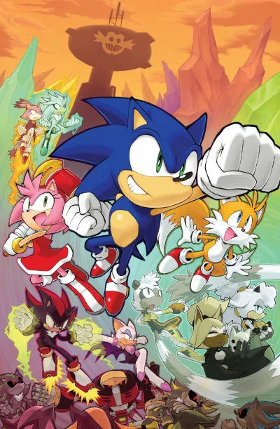 Background for "Sonic the Hedgehog" Urban Warfare