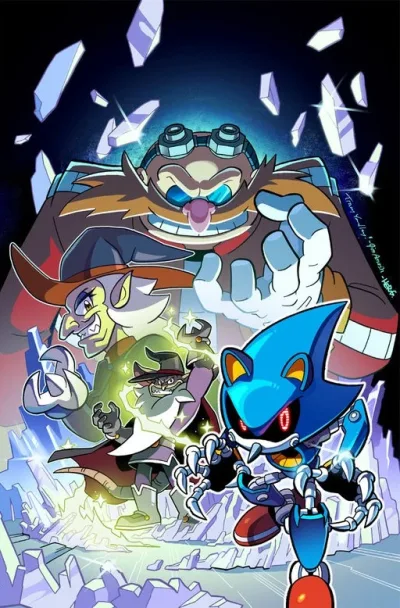 Background for "Sonic Universe" Eggman's Dozen