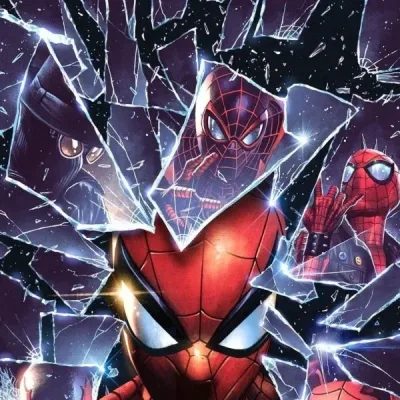 Cover art for "Spider-Man" End of the Spider-Verse