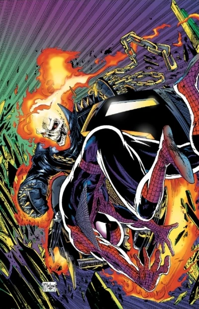 Background for "Spider-Man" Masques