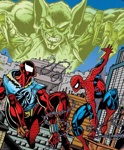 Background for "Spider-Man" Smoke and Mirrors