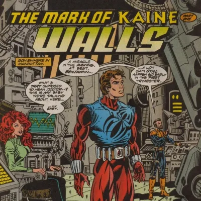 Cover art for "Spider-Man" The Mark of Kaine