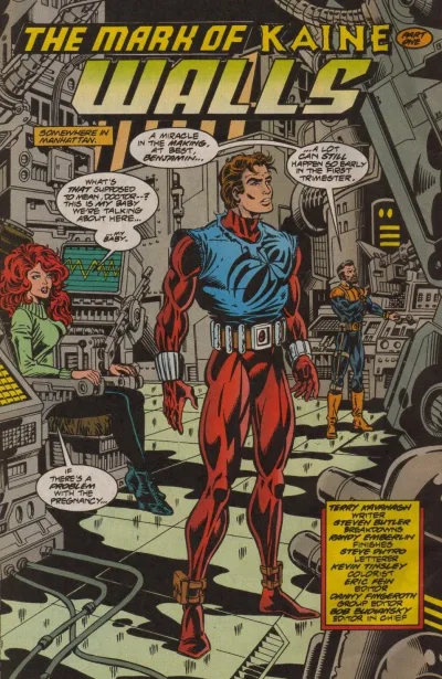 Background for "Spider-Man" The Mark of Kaine