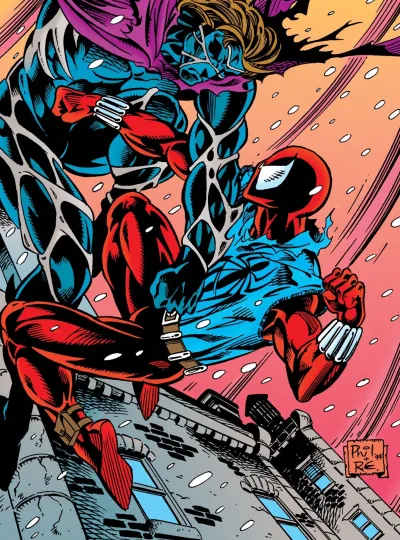 Background for "Spider-Man" Web of Life