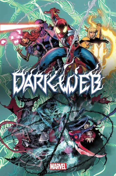 Background for "Spider-Man/X-Men" Dark Web