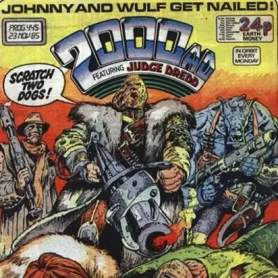Cover art for "Strontium Dog" Max Bubba