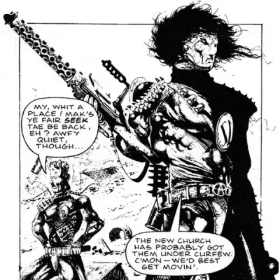 Cover art for "Strontium Dog" The Final Solution