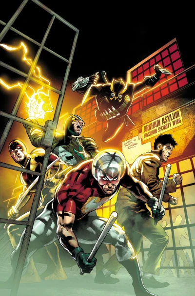 Background for "Suicide Squad" Assault on Arkham