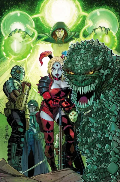 Background for "Suicide Squad" Burning Down the House