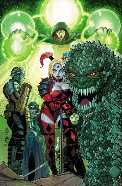 Background for "Suicide Squad" Burning Down the House