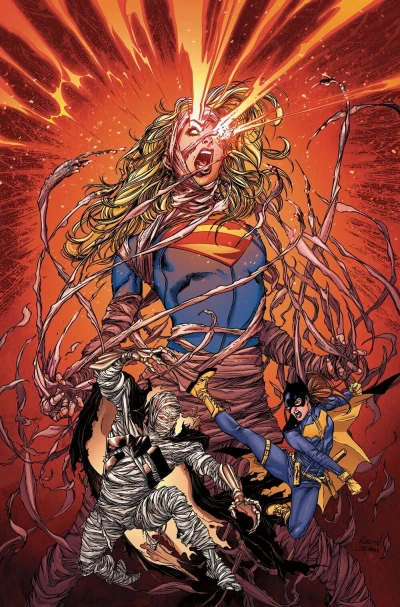Background for "Supergirl" Escape from the Phantom Zone
