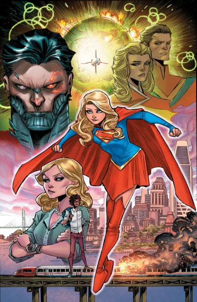 Background for "Supergirl" Reign of the Cyborg Superman