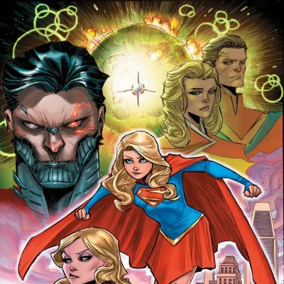 Cover art for "Supergirl" Reign of the Cyborg Superman