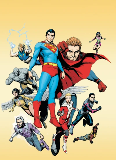 Background for Superman and the Legion of Super-Heroes