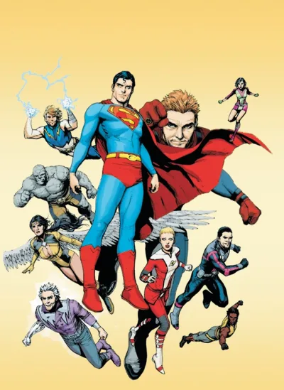 Background for Superman and the Legion of Super-Heroes