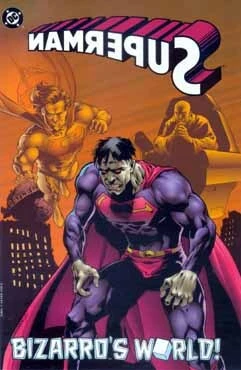 Background for "Superman" Bizarro's World!
