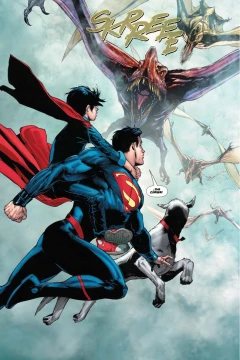 "Superman" Escape from Dinosaur Island