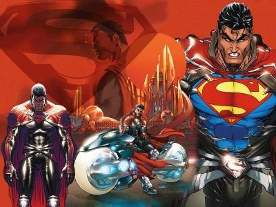 Background for "Superman" Godfall