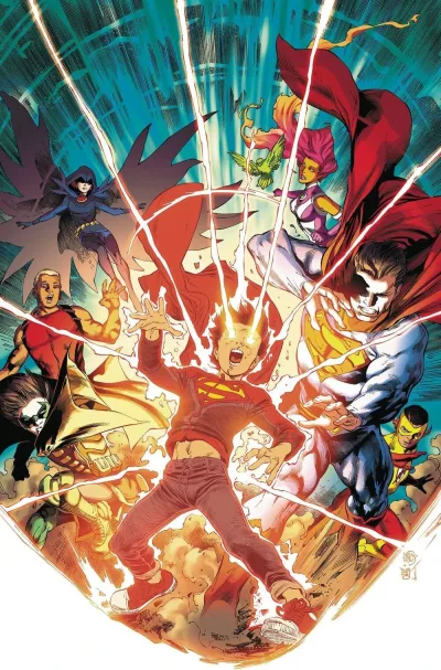 Background for "Superman" Super Sons of Tomorrow
