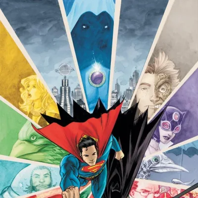 Cover art for "Superman/Batman" Mash-Up