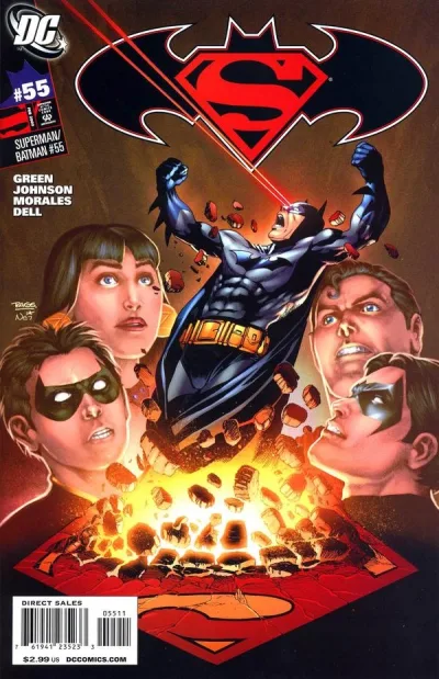 Background for "Superman/Batman" Super/Bat