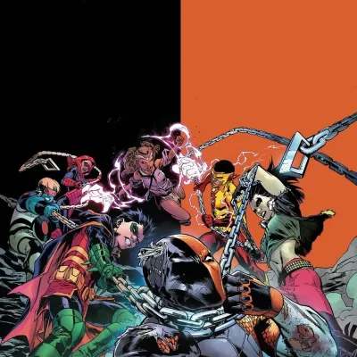 Cover art for "Teen Titans/Deathstroke" The Terminus Agenda