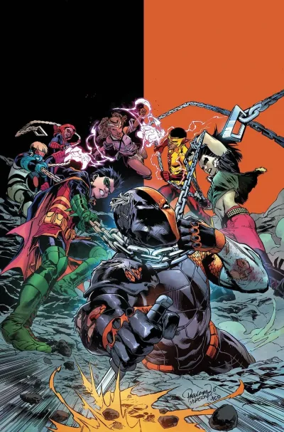 Background for "Teen Titans/Deathstroke" The Terminus Agenda