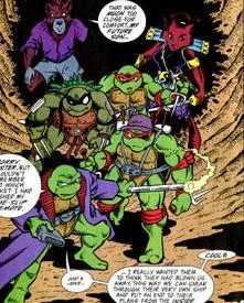 Background for "Teenage Mutant Ninja Turtles Adventures" Terracide