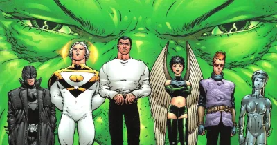 Background for "The Authority" Earth Inferno