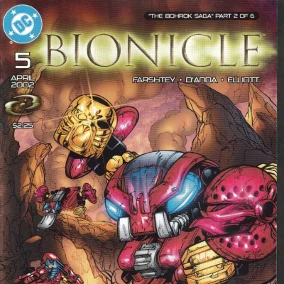 Cover art for The Bohrok Saga