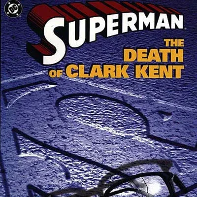 Cover art for The Death of Clark Kent