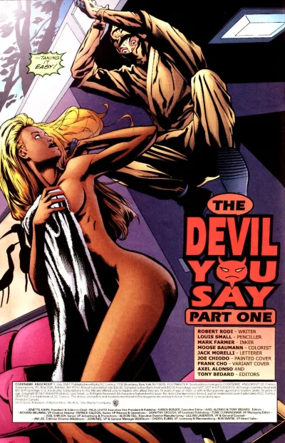 Background for The Devil You Say
