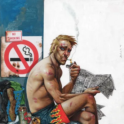 Cover art for The Devil's Trench Coat
