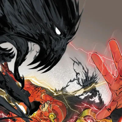 Cover art for "The Flash" The Speed of Darkness