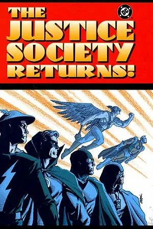 Background for The Justice Society Returns