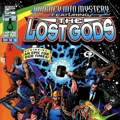 Cover art for The Lost Gods