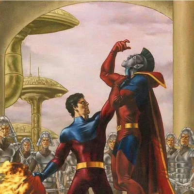 Cover art for The Rise and Fall of the Shi'ar Empire