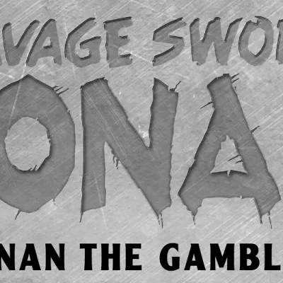 Cover art for "The Savage Sword of Conan" Conan the Gambler