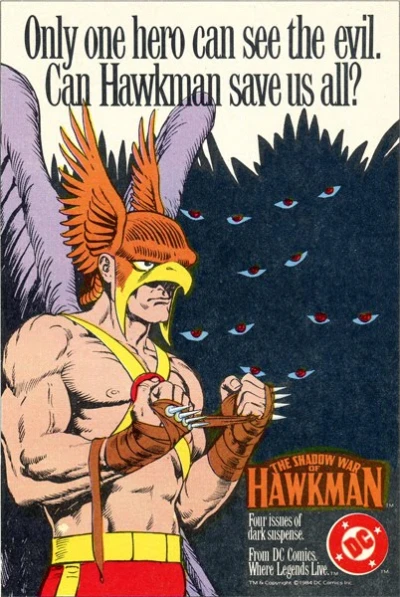 Background for The Shadow War of the Hawkman