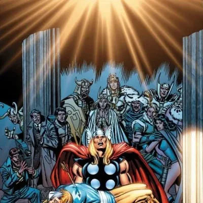 Cover art for "Thor" Ragnarok (1978)