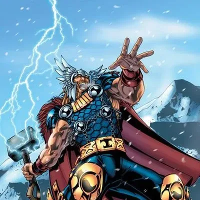 Cover art for "Thor" Spiral