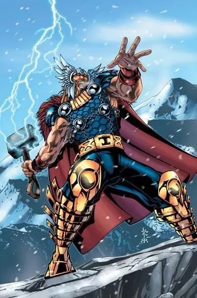 Background for "Thor" Spiral