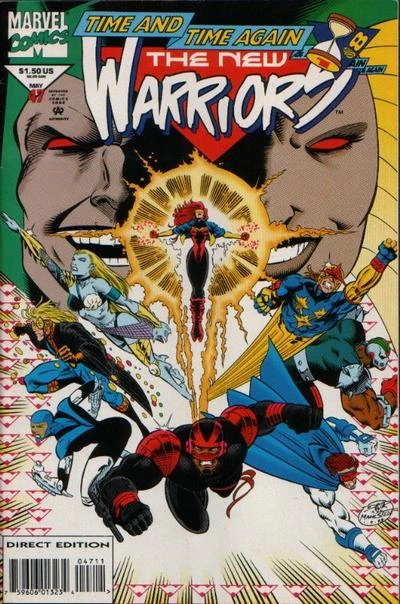 Background for Time and Time Again (New Warriors)