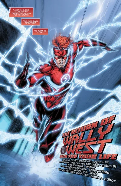 Background for "Titans" The Return of Wally West