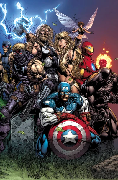 Background for "Ultimate Comics" Ultimatum